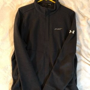 Under Armour Warm Quarter Zip Sweater Sz Medium